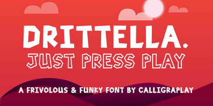 Drittella Font Poster 1