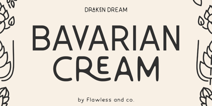 Draken Dream Font Poster 4