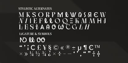 Vuelta Font Poster 10