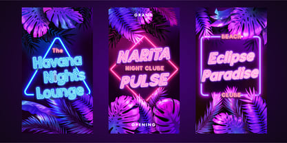 Neonlux Fuente Póster 8