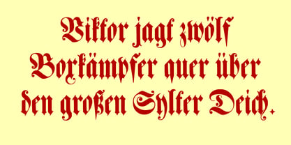 Karolinus Fraktur Font Poster 3