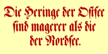 Karolinus Fraktur Font Poster 5