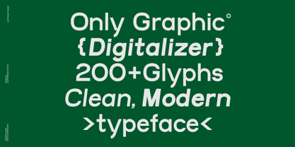 Onlygraphic Font Poster 3