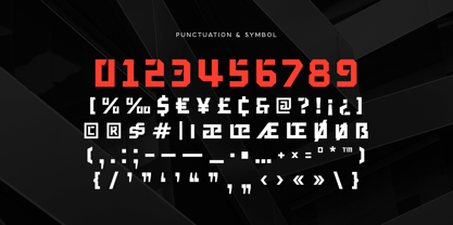 Visor Font Poster 11