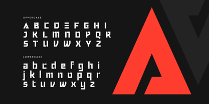 Visor Font Poster 10