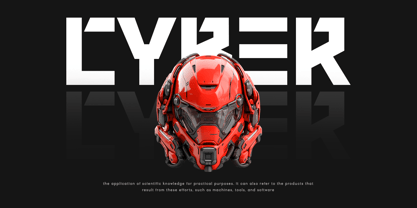 Visor Font Poster 2