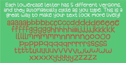Squeam Font Poster 2