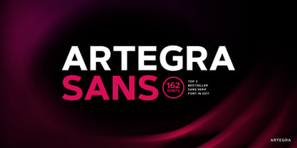 Artegra Sans Font Poster 1