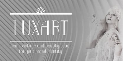 Luxart Font Poster 7