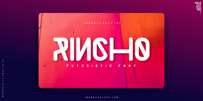 Rincho Font Poster 1