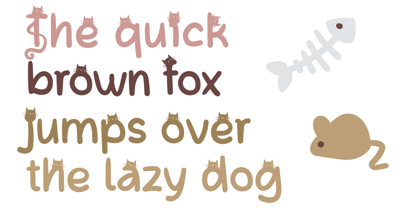 Meow Tails Font Poster 6