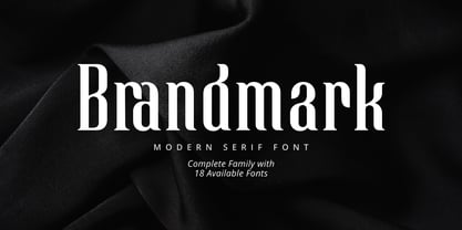 Brandmark Font Poster 1