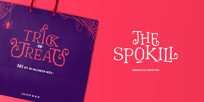 The Spokill Font Poster 8