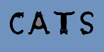 Terra Cats Font Poster 1