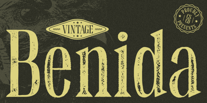 Benida Font Poster 10