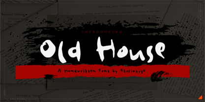 Old House full Font Poster 1