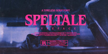 Speltale Font Poster 5