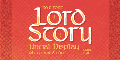 Lord Story Font Poster 1