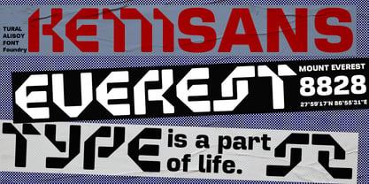 TA Kenisans Font Poster 1