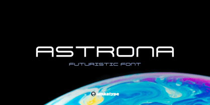 Astrona Font Poster 1