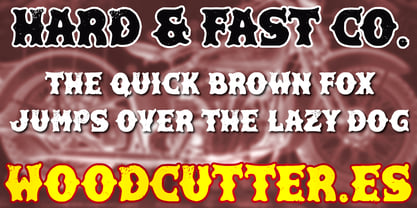 Hard & Fast Co. Fuente Póster 2