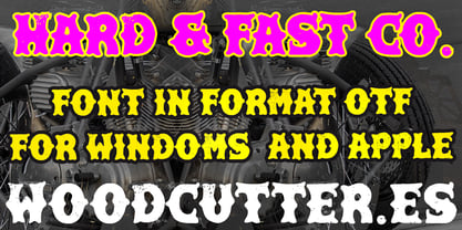 Hard & Fast Co. Fuente Póster 4