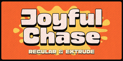 Joyful Chase Font Poster 1