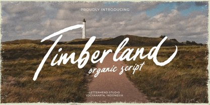 Timberland Font Poster 1