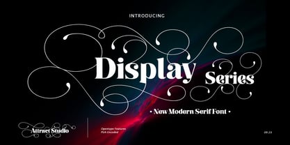 Display Series Font Poster 1