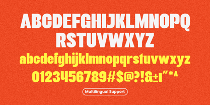 Highfat Font Poster 13