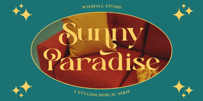 Sunny Paradise Font Poster 1