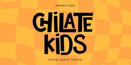 Chilate Kids Font Poster 1