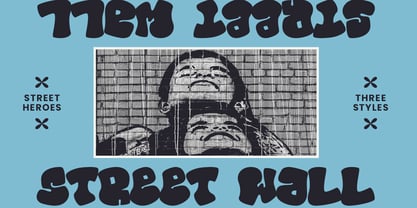 Street Heroes Font Poster 4