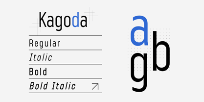 Kagoda Font Poster 13