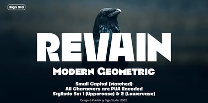 Revain Font Poster 1