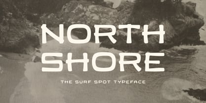 North Shore Font Poster 1
