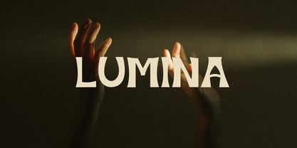 Lumina Font Poster 1