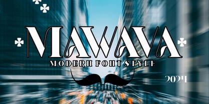 Mawava Font Poster 1