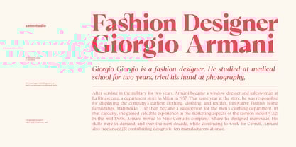 Callisen Font Poster 11