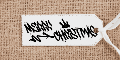 Christmas Cypher Font Poster 3