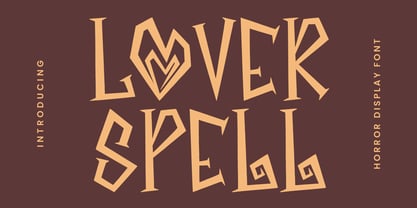 Lover Spell Font Poster 1