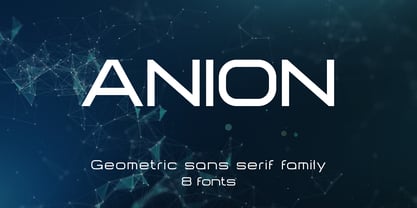 Anion Font Poster 1