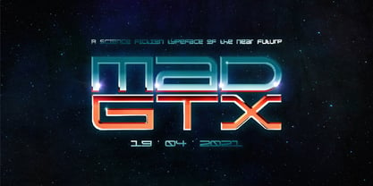 Mad.gtx Font Poster 1