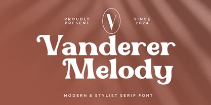 Vanderer Melody Font Poster 1