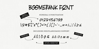 Boomerank Font Poster 8