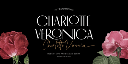 Charlotte Veronica Font Poster 1