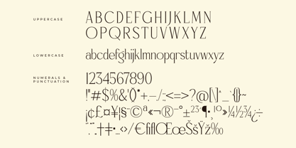 Qarinthen Font Poster 7