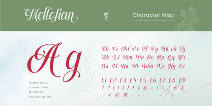 Mellofian Font Poster 2