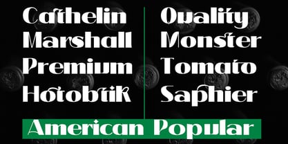 Black Falken Font Poster 8