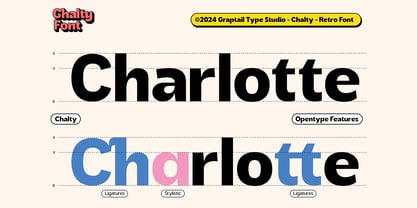 Chalty Font Poster 5